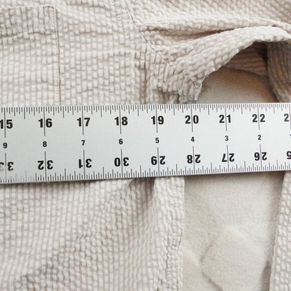 Banana Republic Cream Casual Button Down Shirt - Picture 8 of 12